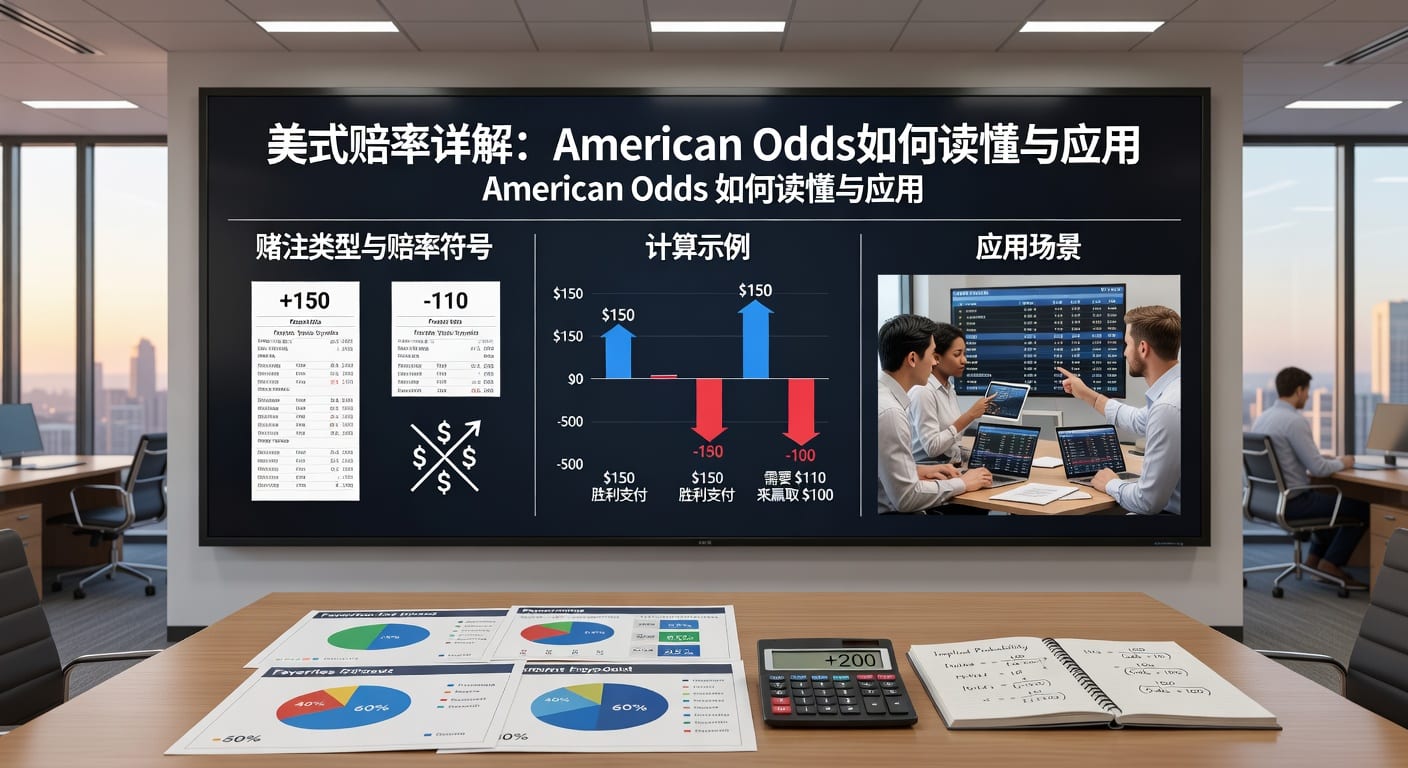 美式赔率 American Odds：计算方法与赛事应用指南